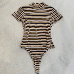 Mock Turtleneck Bodysuit